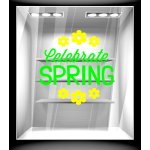 Αυτοκόλλητο βιτρίνας - Ανοιξιάτικο - Sales 16